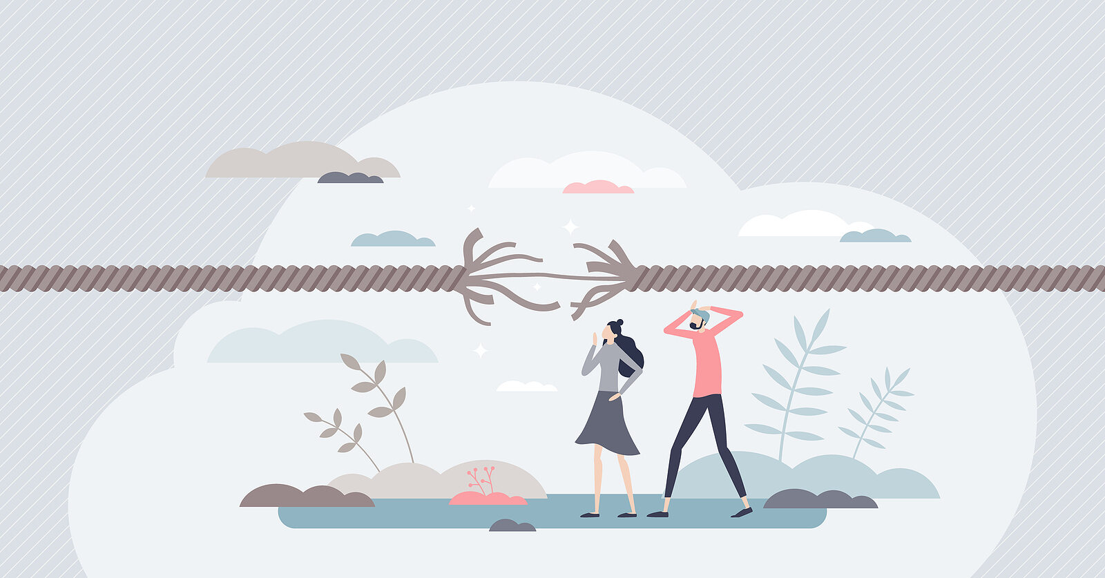 stress and tension in a relationship